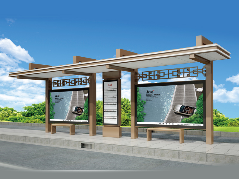 仿古候车亭RDH-11082