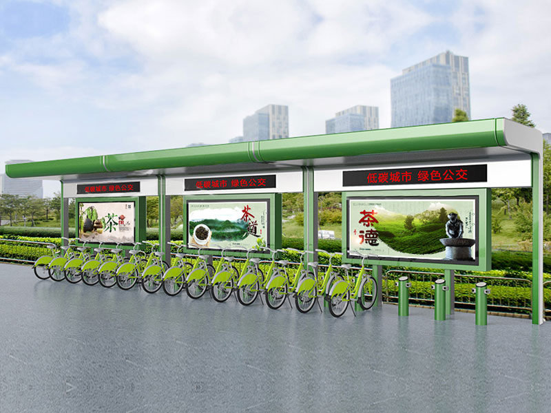 公共自行车棚RDG-21044