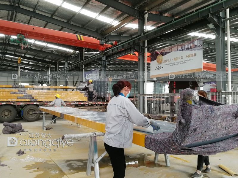 黑龙江公交候车亭发货案例