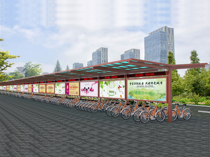 公共自行车棚RDG-21054