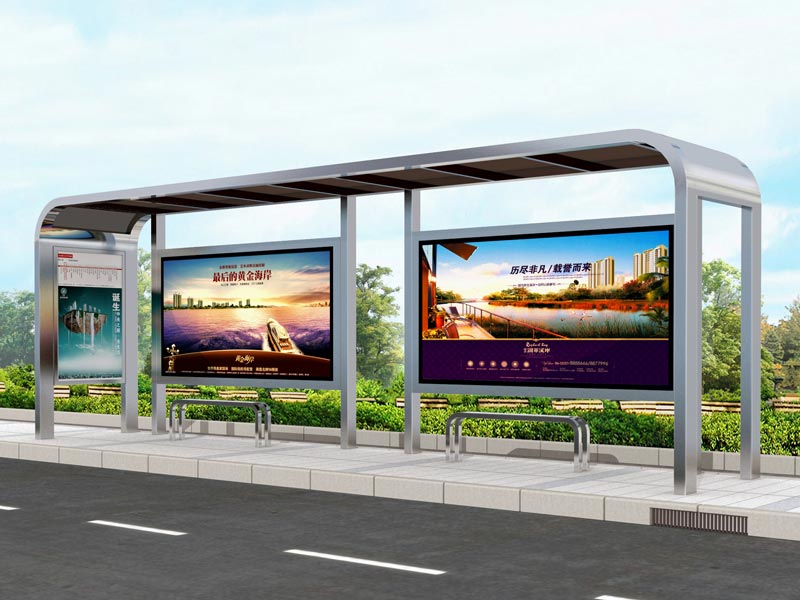 公交候车亭图片