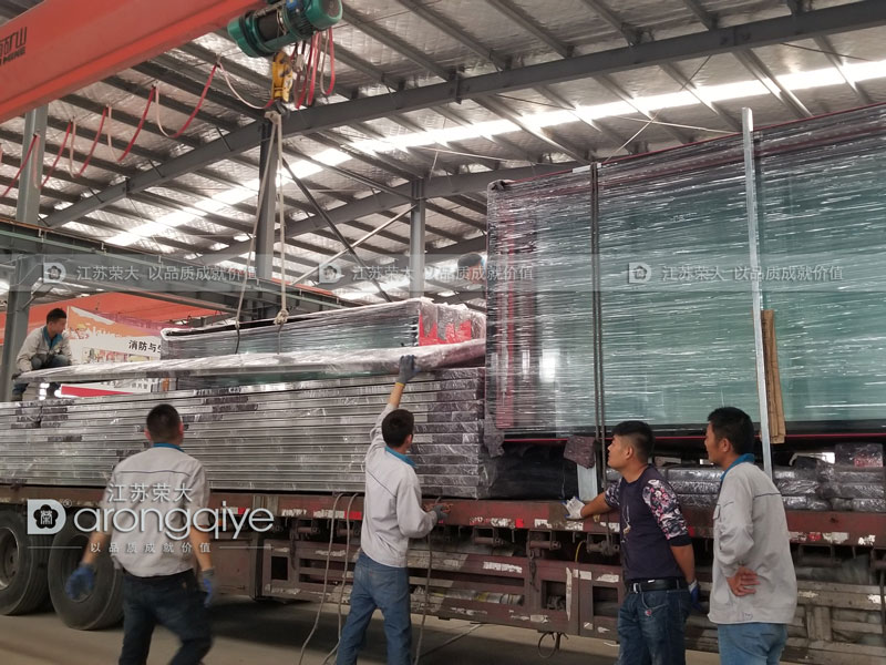 徐州公交候车亭发货案例