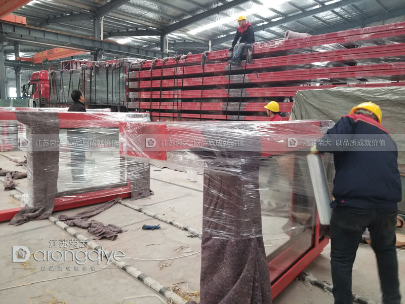 河北衡水公交候车亭发货