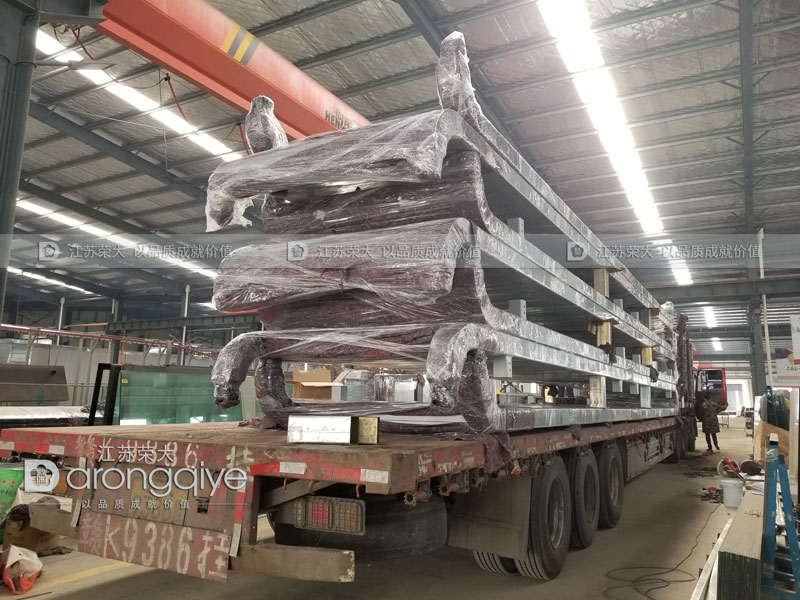 杭州公交候车亭发货记录