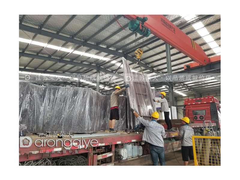 仿古候车亭发货图