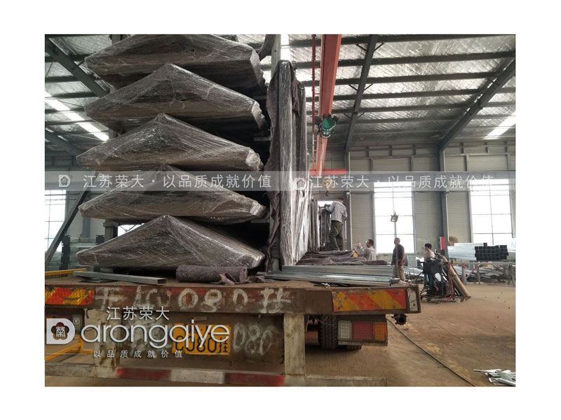 仿古候车亭发货图