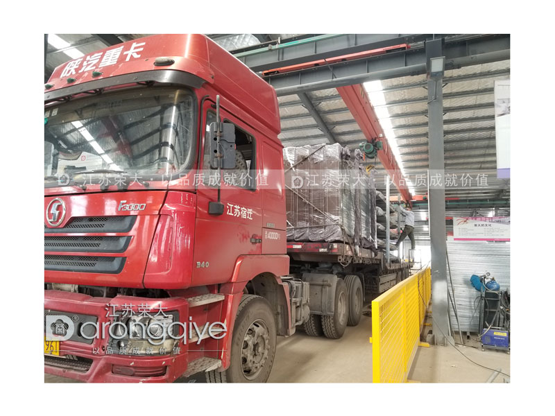 仿古候车亭发货图