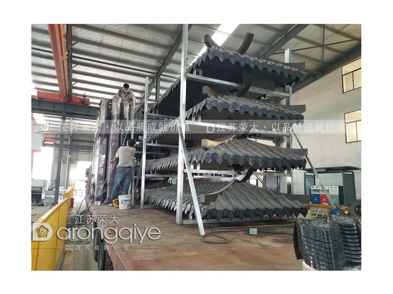 仿古候车亭发货图