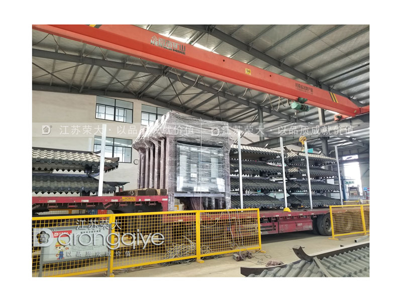 仿古候车亭发货图