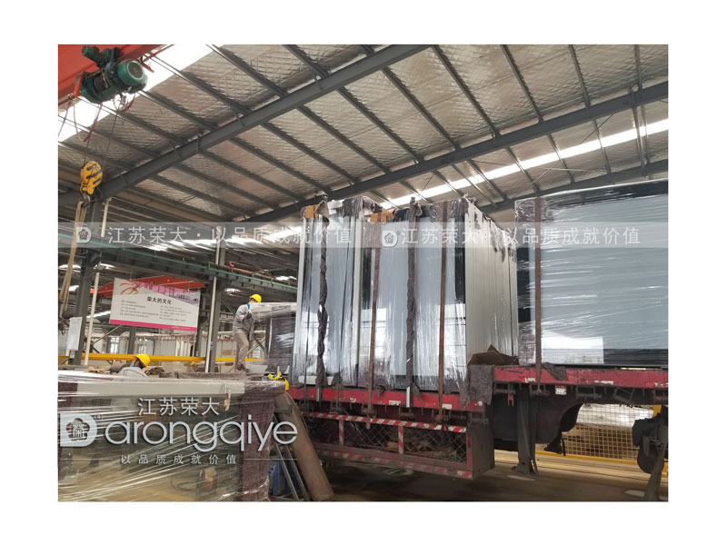 现代候车亭发货图