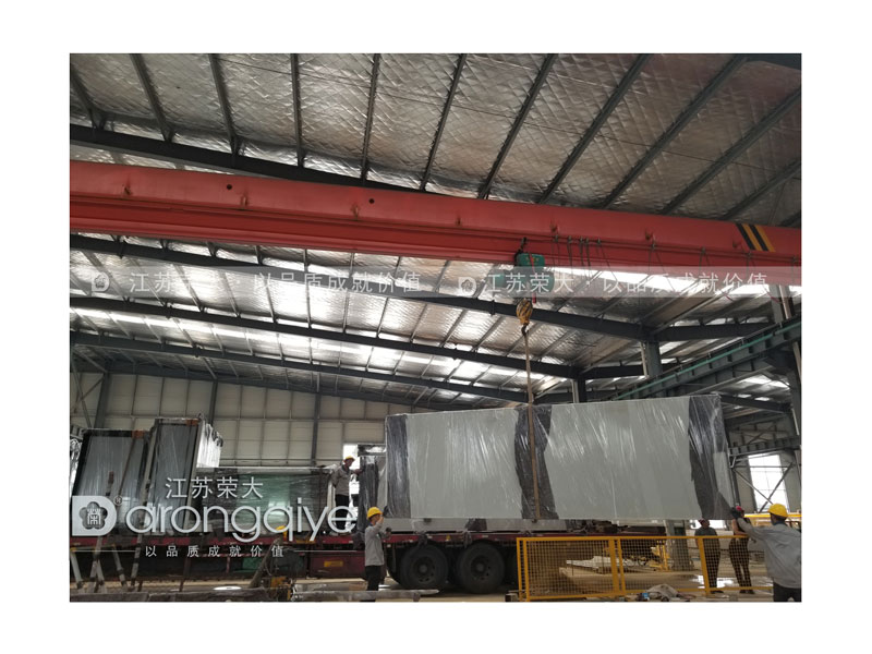 现代候车亭发货图