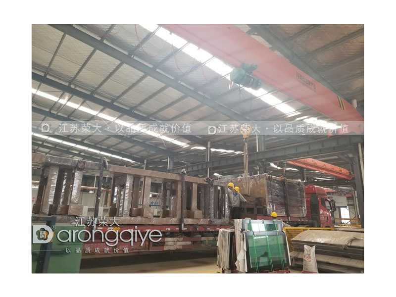 仿古候车亭发货图