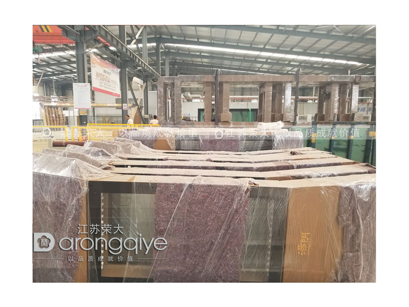 仿古候车亭发货图