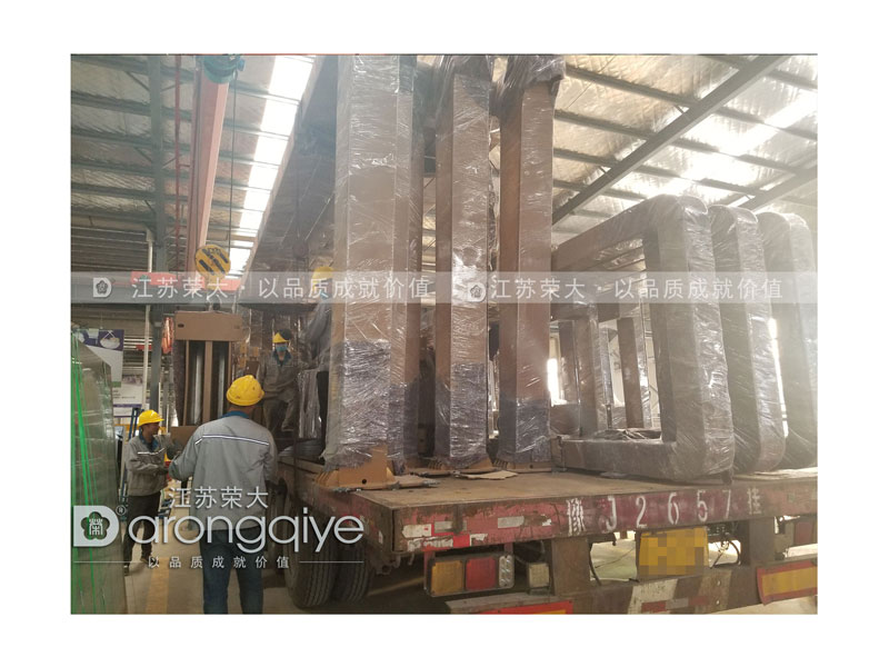 仿古候车亭发货图