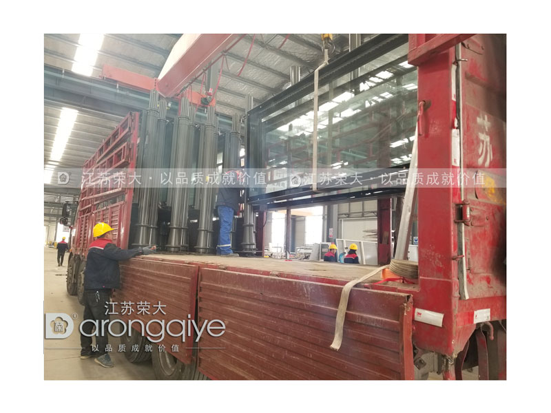 仿古候车亭装车图