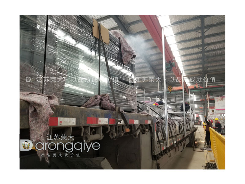 仿古候车亭发货图