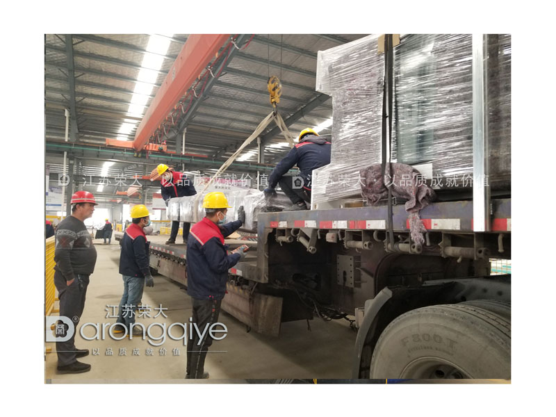 仿古候车亭发货图