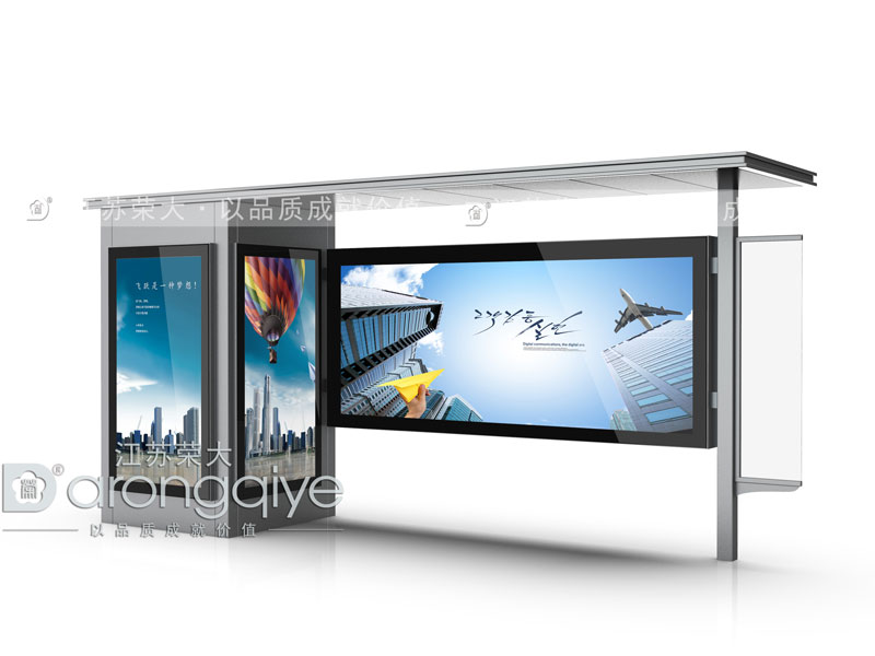 不锈钢公交站台,方便你的出行配图二